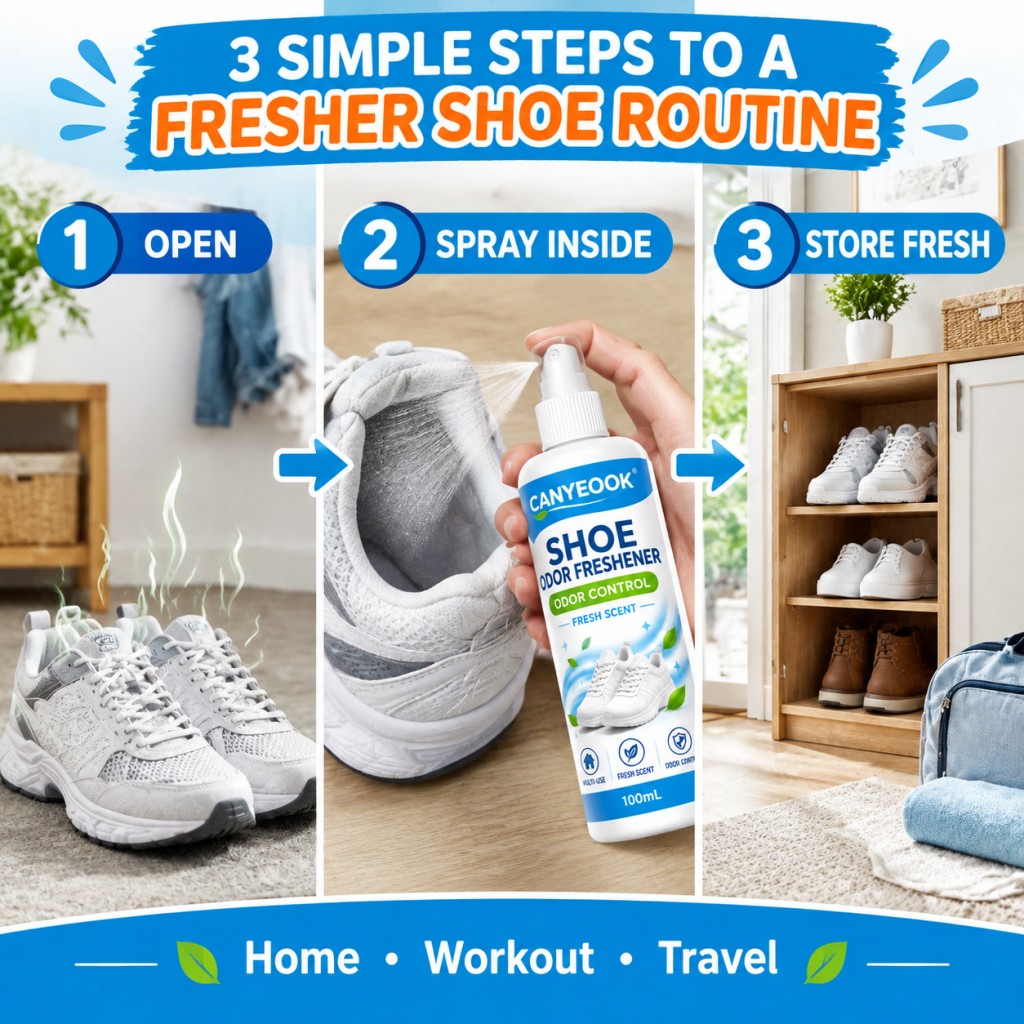 CANYEOOK Ayakkabı Kokusu Gider - Sneaker Care Spray incelemesi ve fiyatı